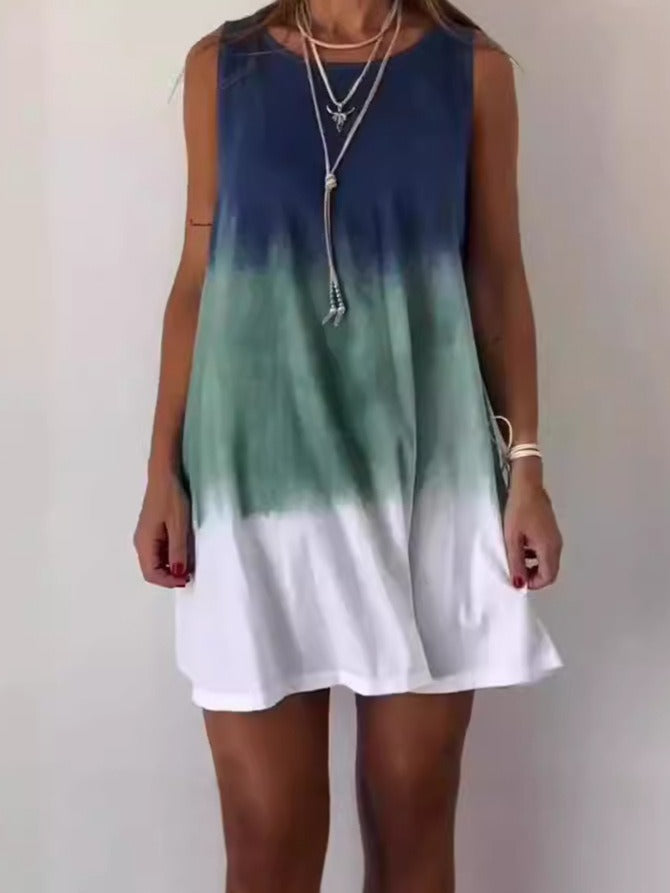 Odette Women's Summer Dress – Casual Sleeveless Dress with Light Fit for Relaxing Summer Days