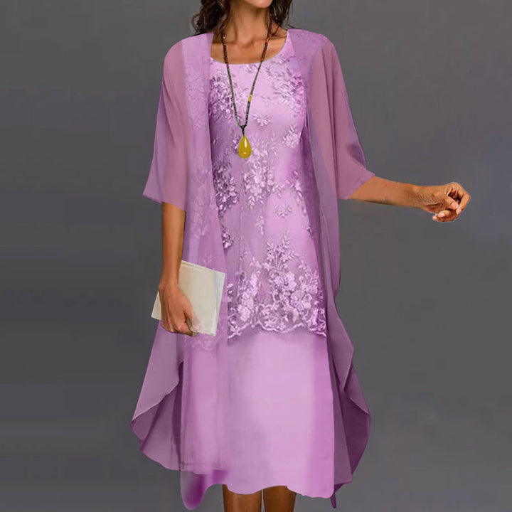 Ariana Women's Chiffon Dress – Elegant and Lightweight Dress with Flattering Cut for Any Occasion