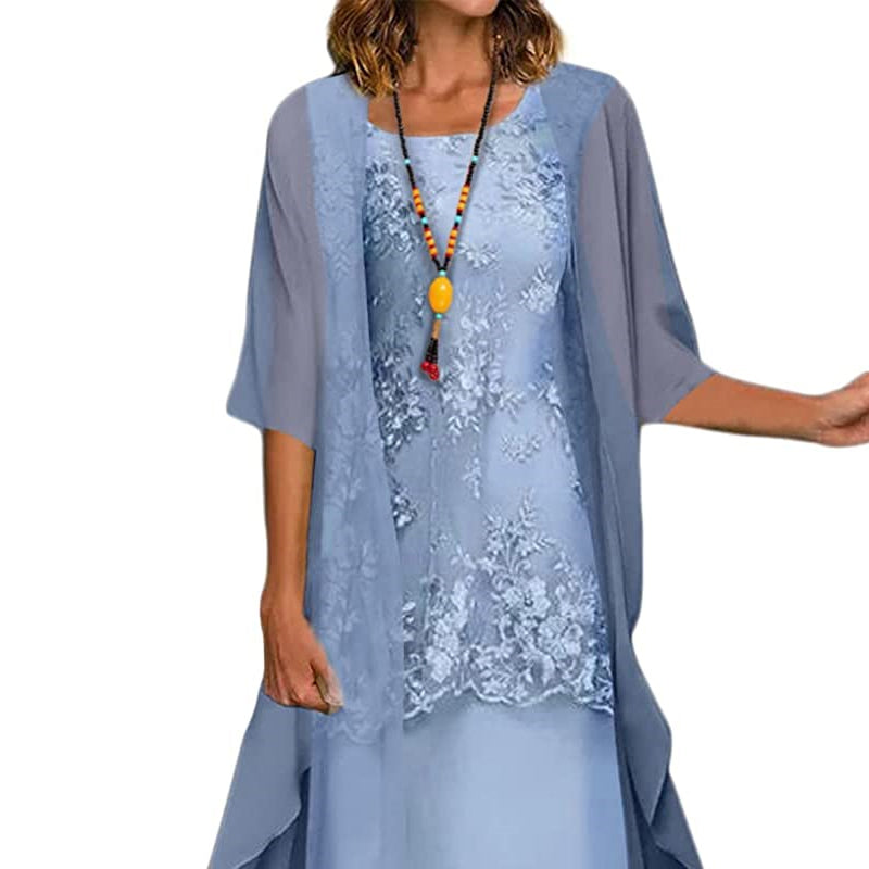 Ariana Women's Chiffon Dress – Elegant and Lightweight Dress with Flattering Cut for Any Occasion
