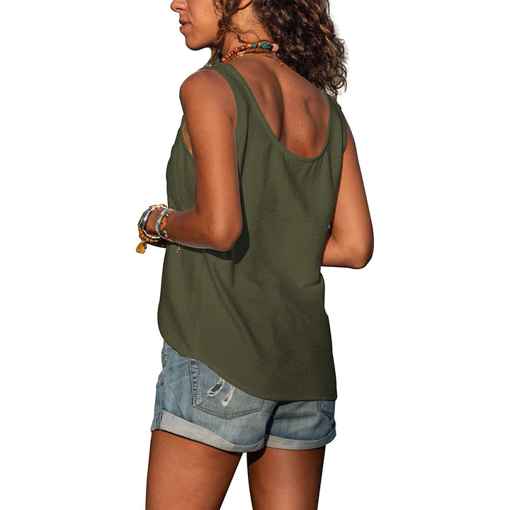 Blisse Women's Tank Top – Ibiza Elegance, Flattering Cut & Premium Materials