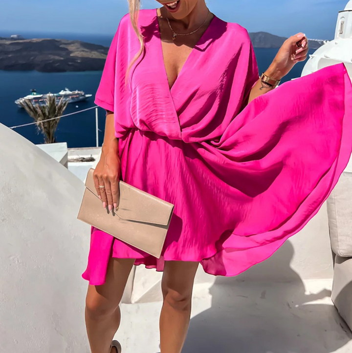Romane Summer Dress for Women – Elegant and Flowing Cut with Airy Fabric & Timeless Design