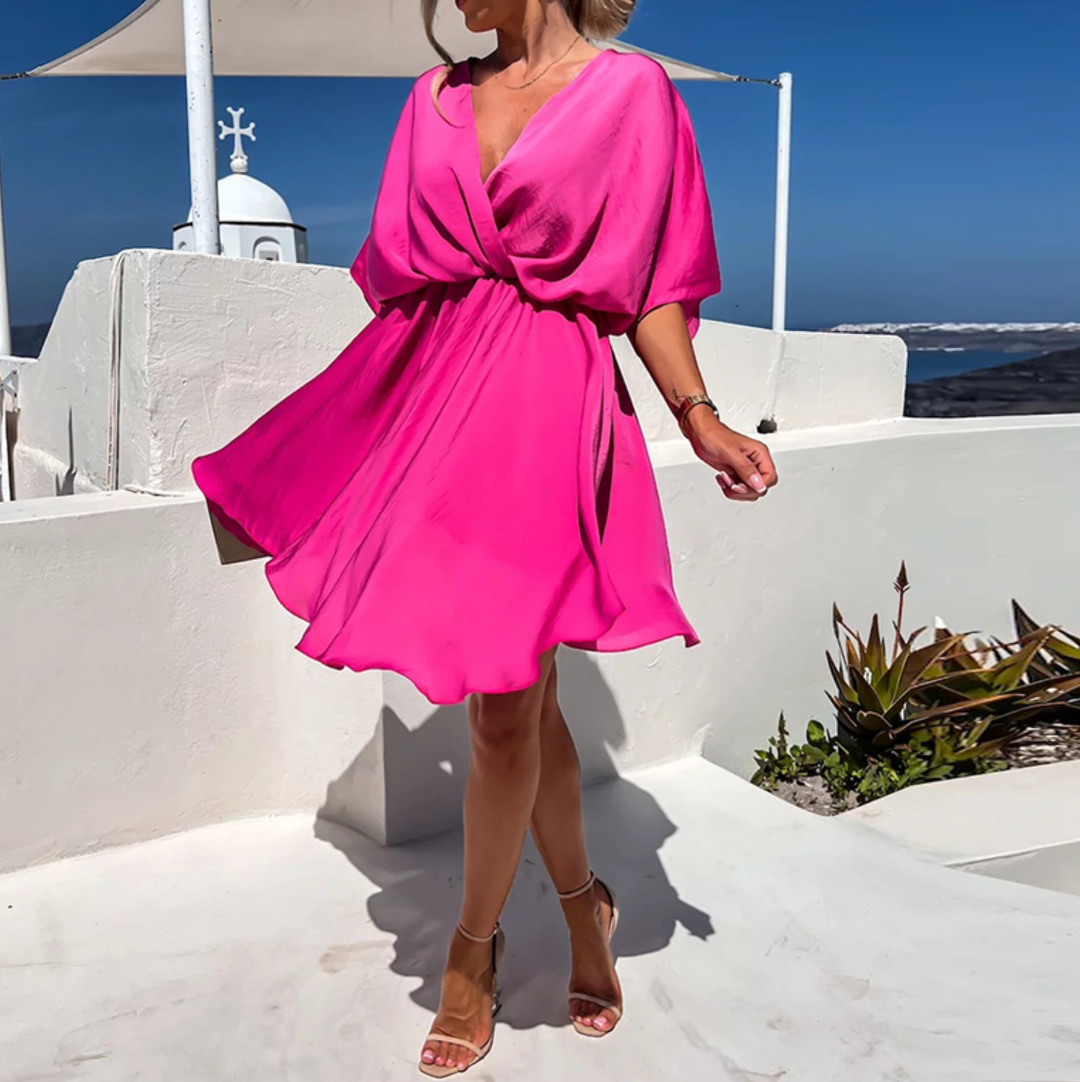 Romane Summer Dress for Women – Elegant and Flowing Cut with Airy Fabric & Timeless Design