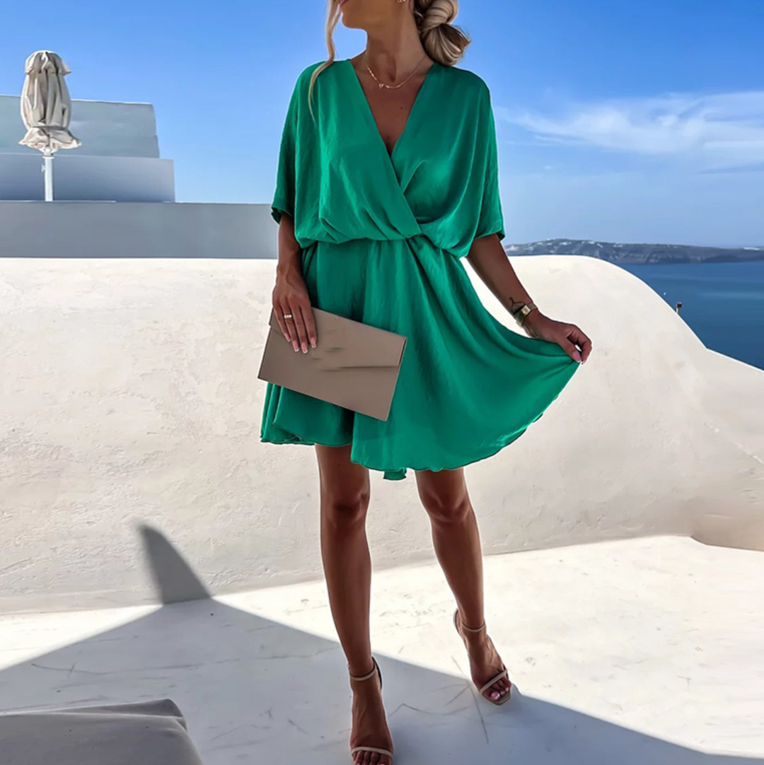 Romane Summer Dress for Women – Elegant and Flowing Cut with Airy Fabric & Timeless Design