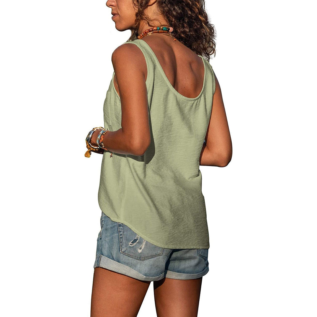Blisse Women's Tank Top – Ibiza Elegance, Flattering Cut & Premium Materials