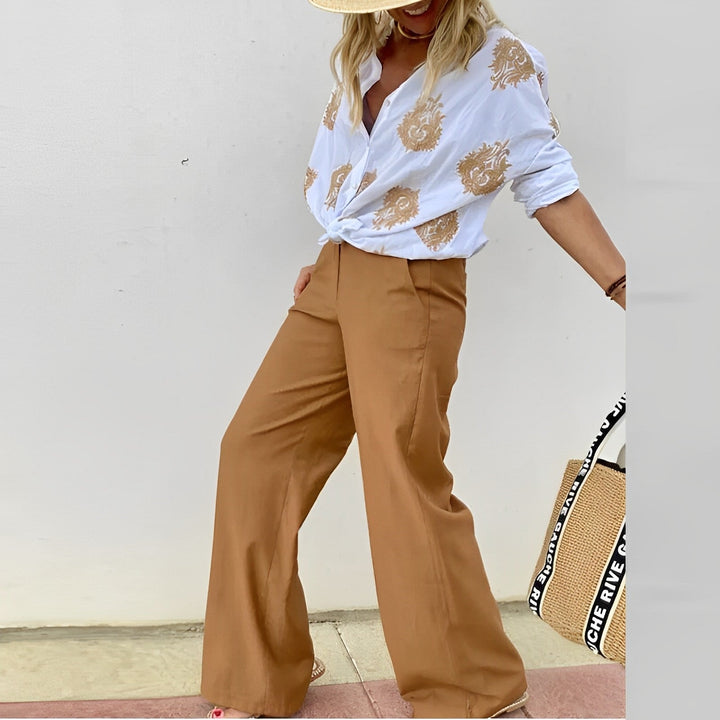 Bohemian Blouse for Women Agnes – Lightweight Summer Top with Relaxed Fit and Boho Feminine Style