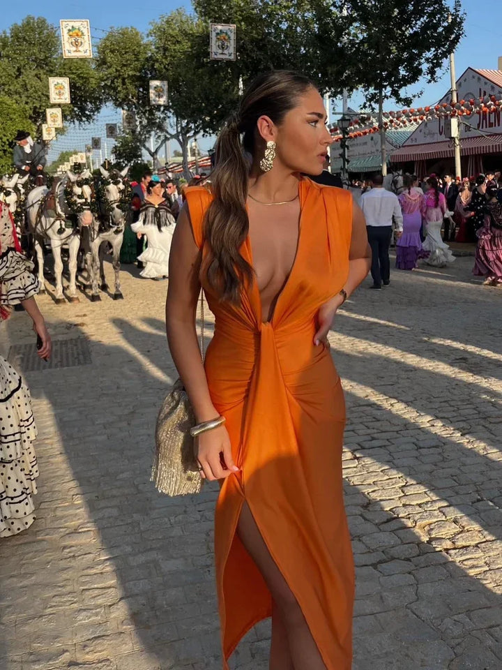 Sterre™ - Elegant Pleated Dress