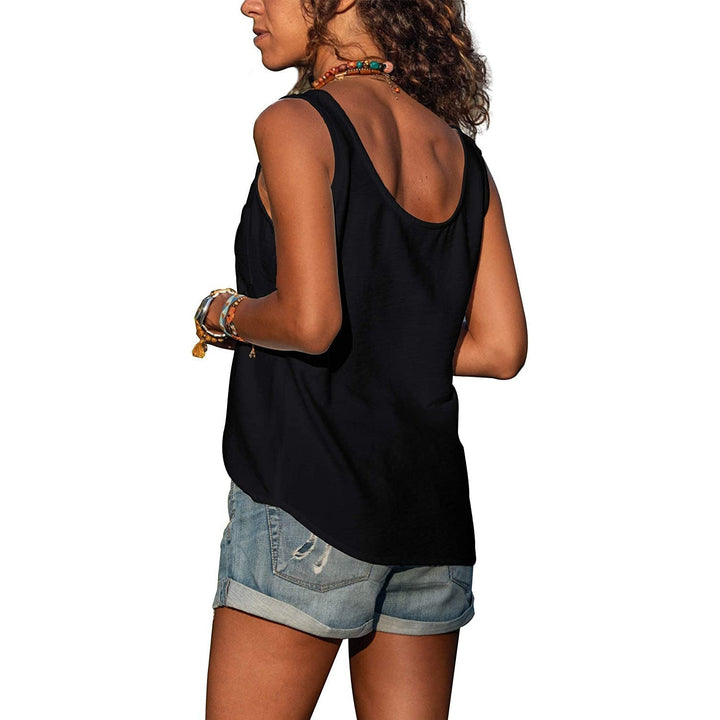 Blisse Women's Tank Top – Ibiza Elegance, Flattering Cut & Premium Materials