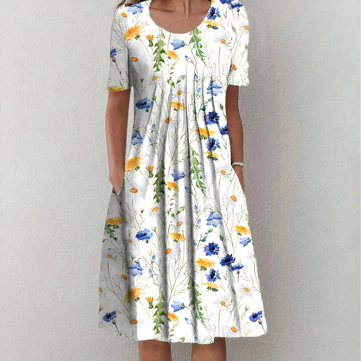Ulla Women's Summer Dress – Elegant Cotton Dress with Breathable Comfort & Timeless Design