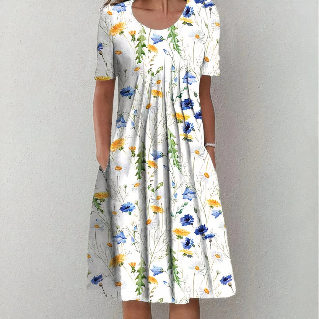 Ulla Women's Summer Dress – Elegant Cotton Dress with Breathable Comfort & Timeless Design