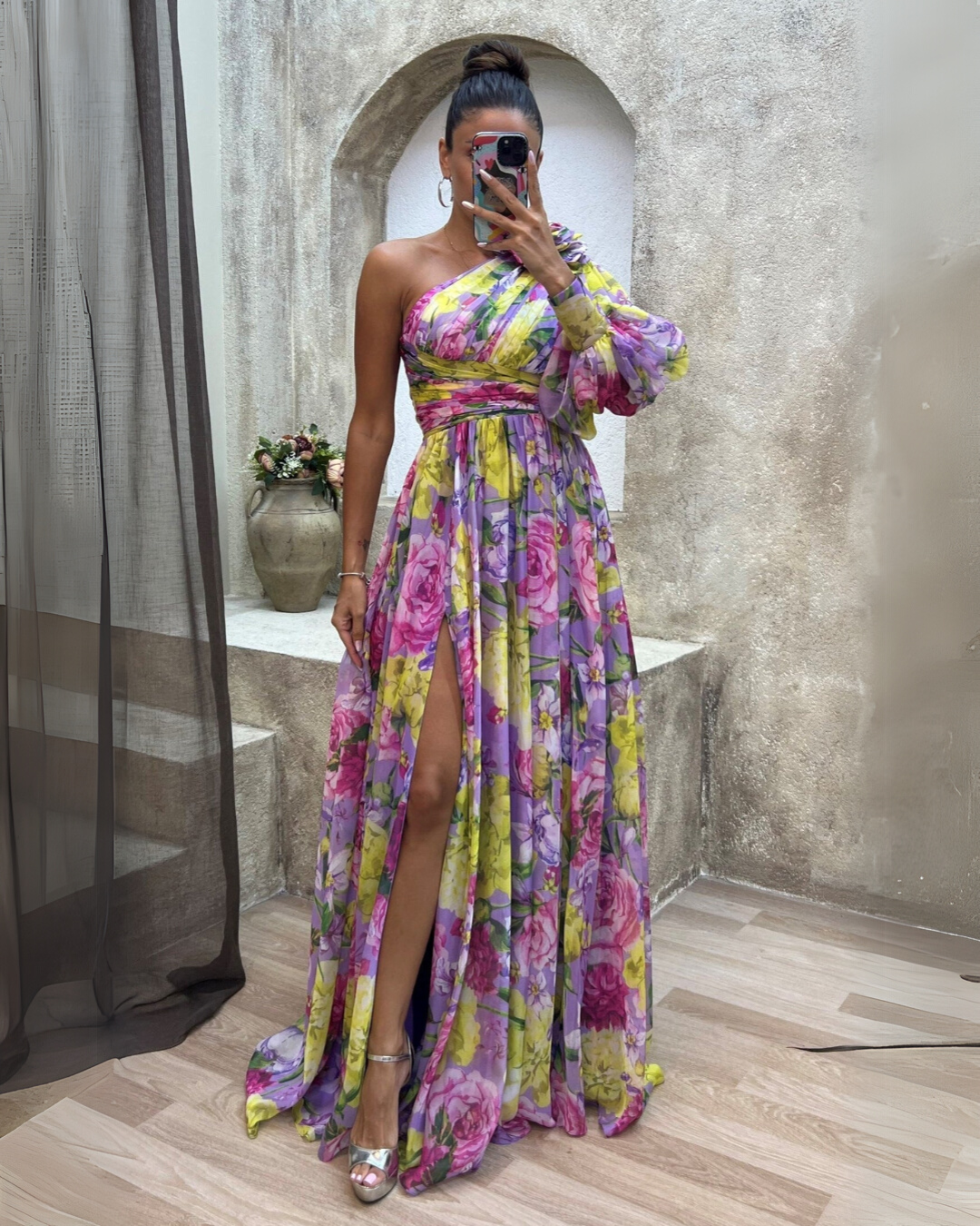 Maud™ - Elegant Dress with Long Sleeves