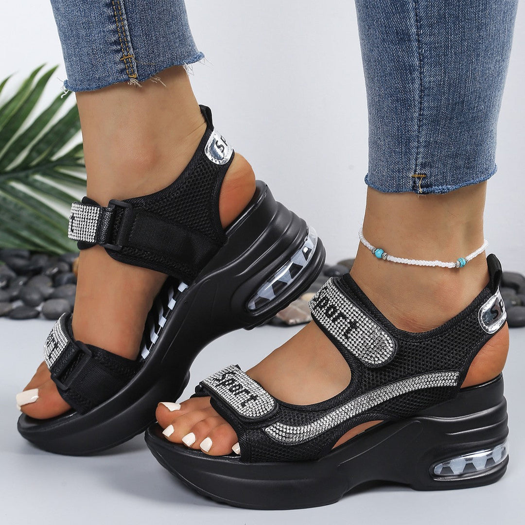 JULIA - Wedge Sandals.