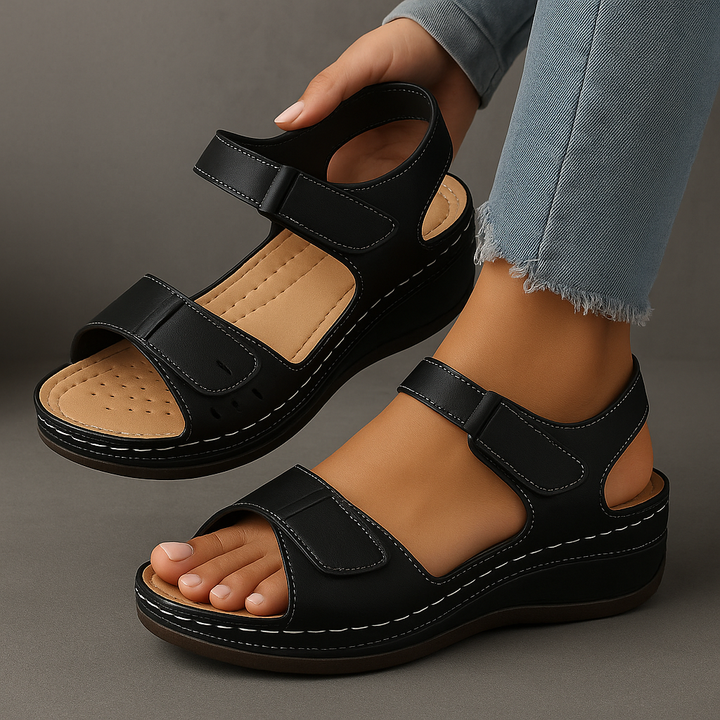 Nina™ | Orthopedic Sandals with Wedge Heel