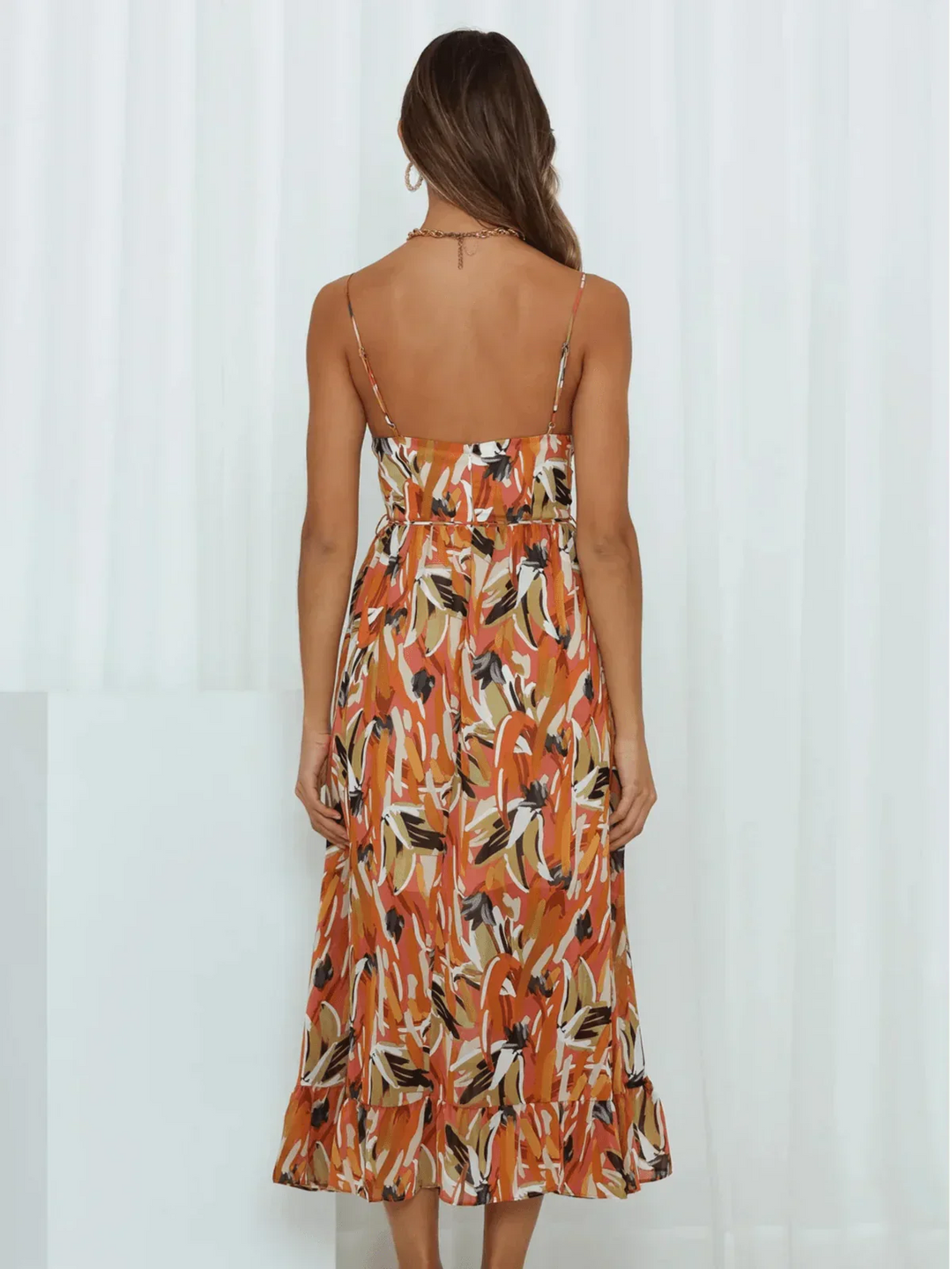 Chiara | Colorful Midi Dress Chiara