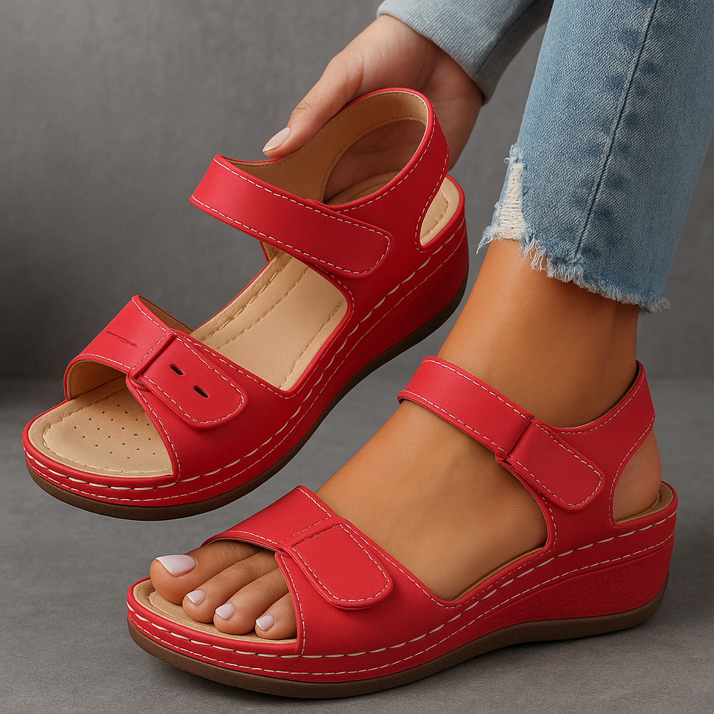 Nina™ | Orthopedic Sandals with Wedge Heel