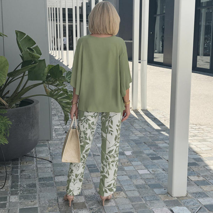 Monique | Elegant Two-Piece Set with 3/4 Sleeves