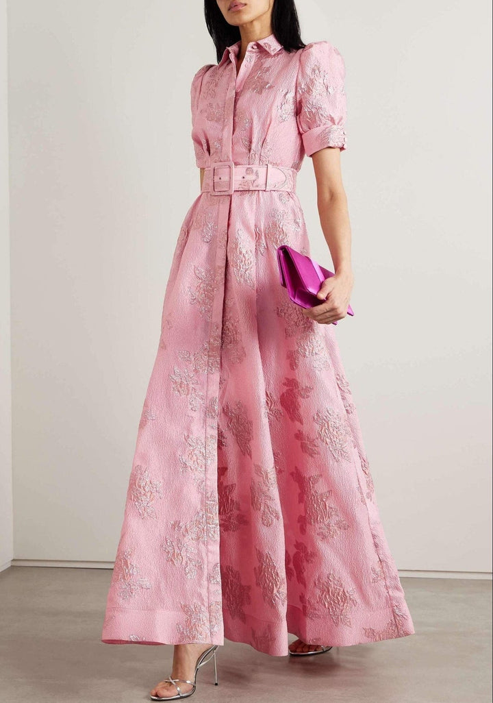 Lotte™ - Tailored Elegant Floral Dress