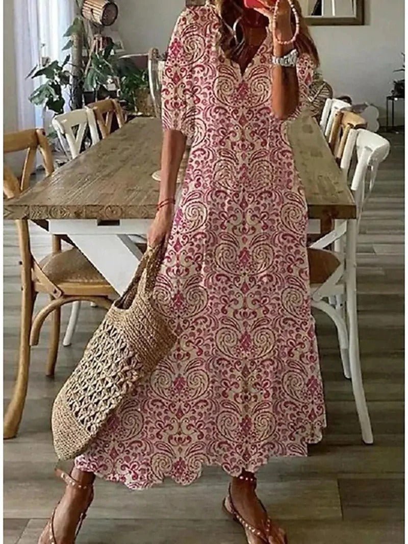 Josie Summer Dress for Women – Lightweight Casual Polyester Dress with Comfortable Fit