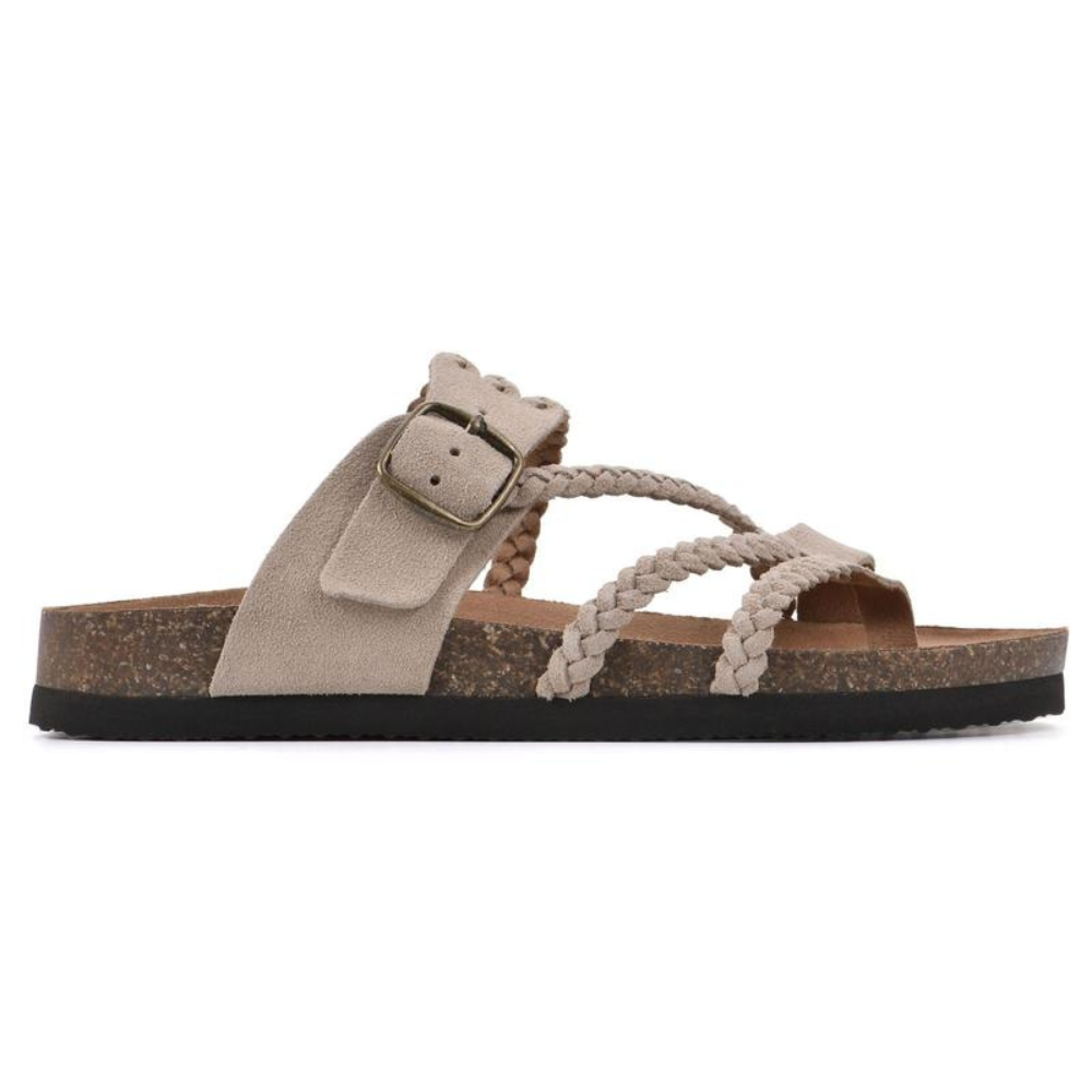 Octavia | Women's Braided Buckle Sandals