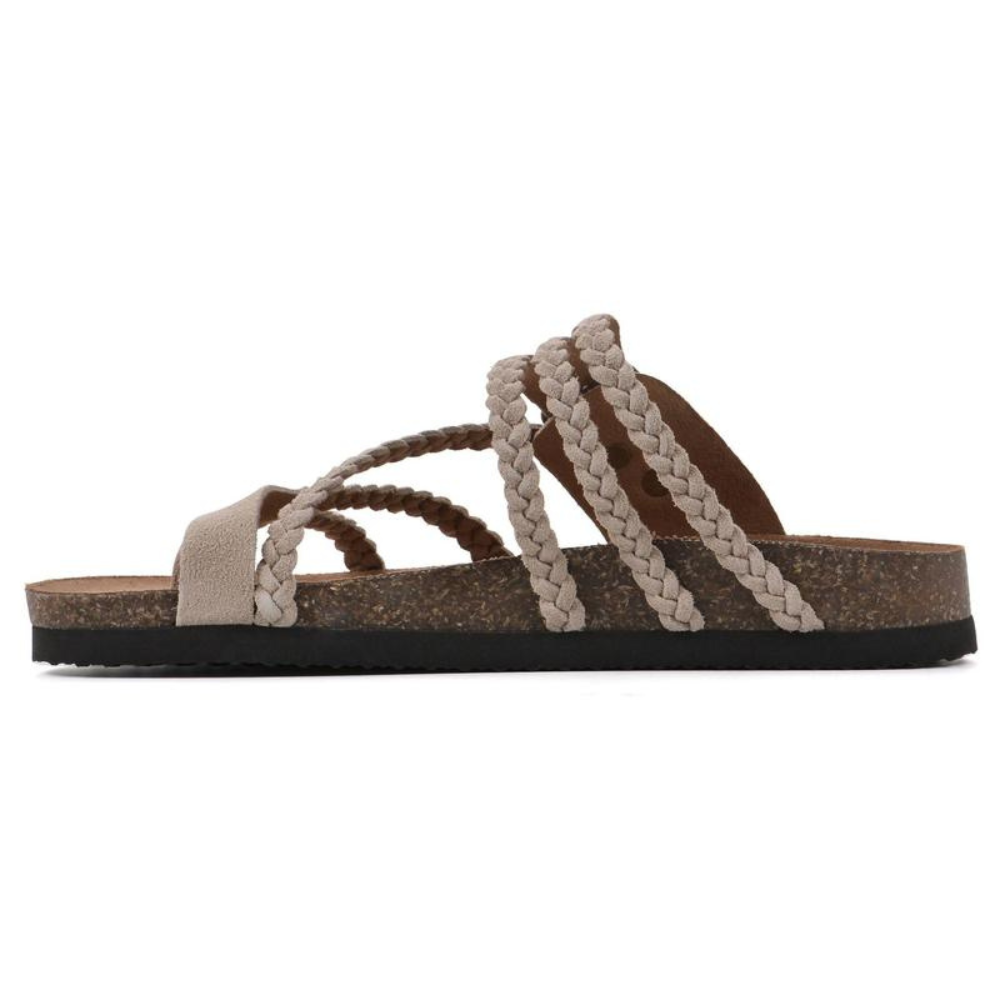 Octavia | Women's Braided Buckle Sandals