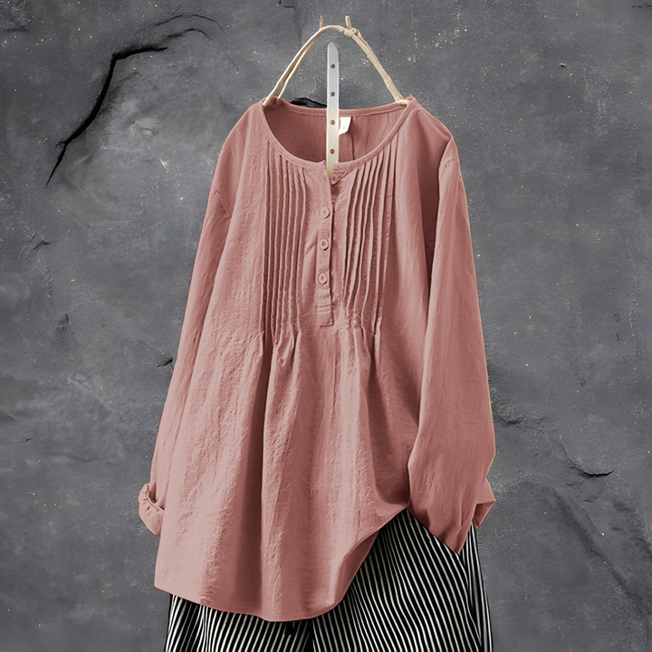 Vanessa Oversized Blouse for Women – Chic Loose Top in Premium Fabric for All Occasions