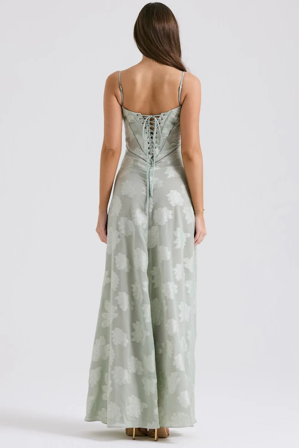 Gretchen™ | Long Summer Dress with Open Back and Adjustable Straps