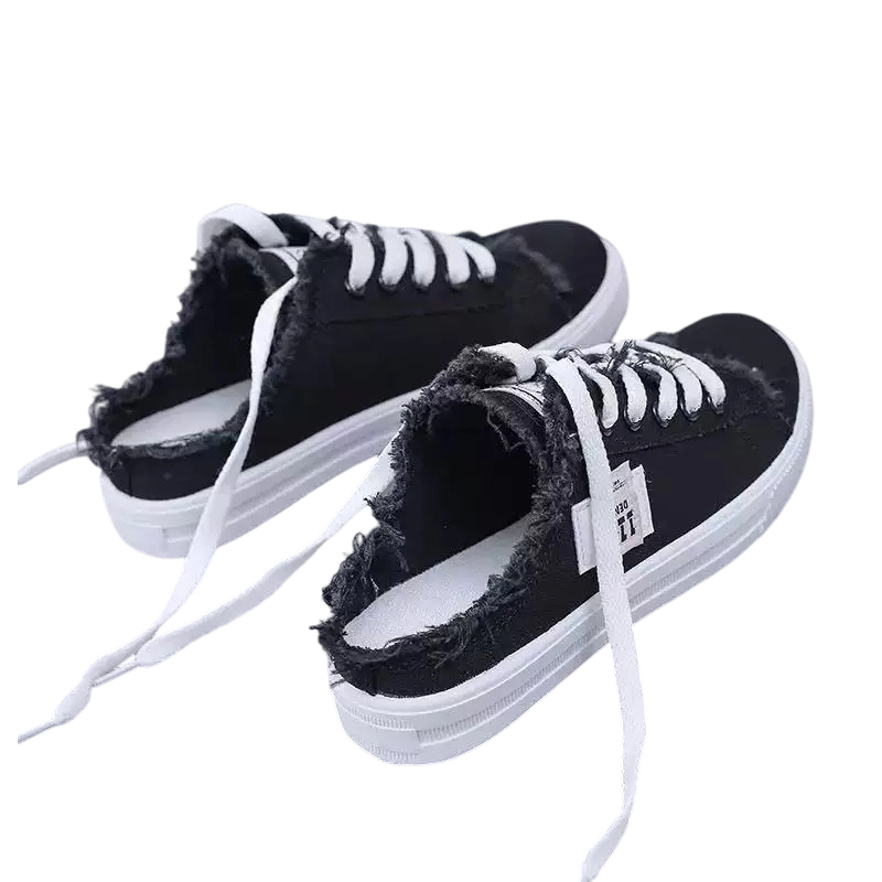 👟 50% OFF! 👖 Women's Denim Mule Sneakers: Easy to Slip On, Comfortable Sole, and Perfect for a Casual Summer Look ☀️