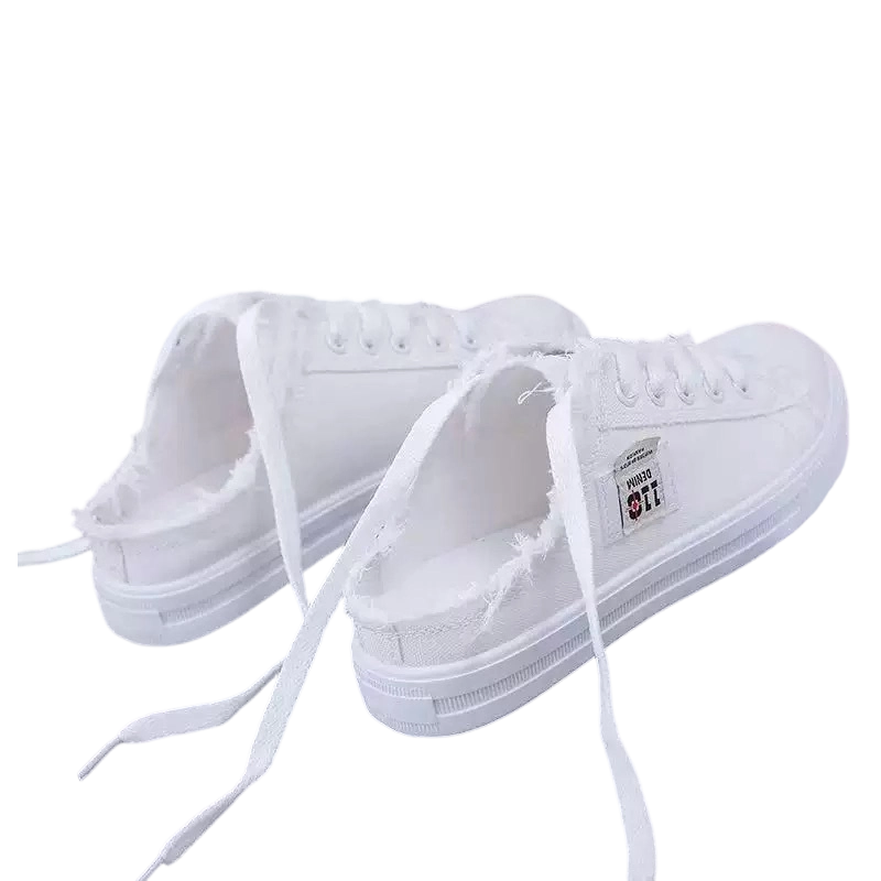 👟 50% OFF! 👖 Women's Denim Mule Sneakers: Easy to Slip On, Comfortable Sole, and Perfect for a Casual Summer Look ☀️