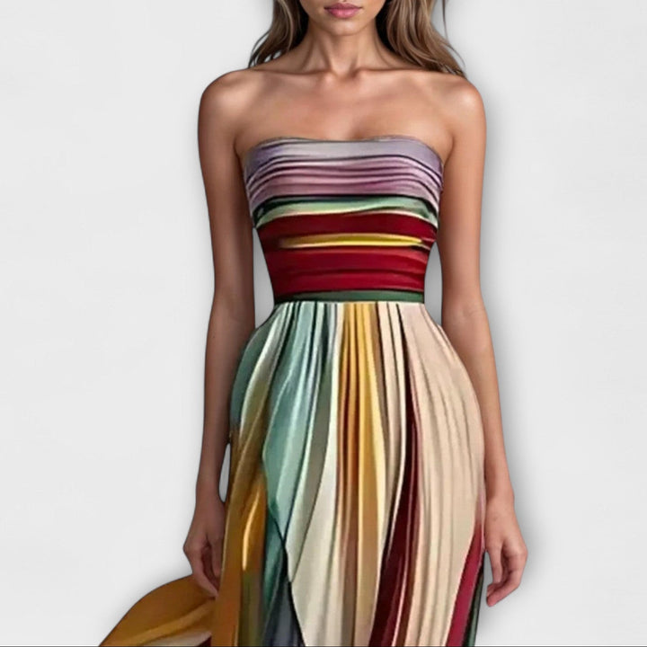 Liva™ - Long Dress Made of High-Quality Fabric