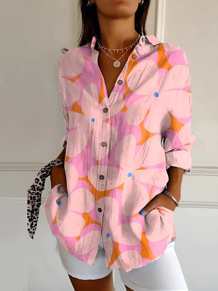 Haven Blouse for Women – Elegant Long Sleeve Blouse for Daily Wear or Office