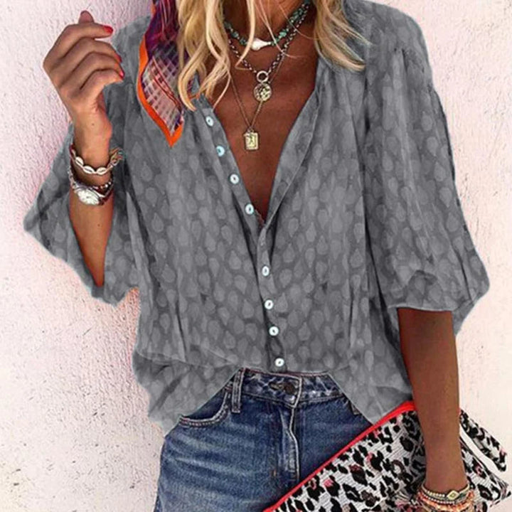 Women's Summer Blouse Billie – Light & Breathable Shirt with Elegant Cut for Hot Days