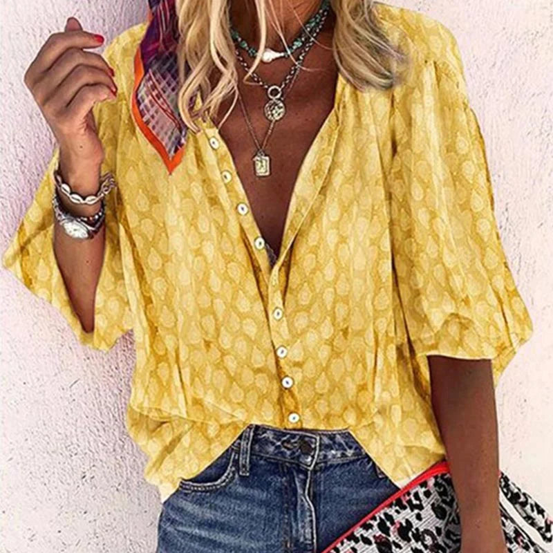 Summer Blouse for Women Billie – Lightweight & Breathable Shirt with Elegant Cut for Hot Days
